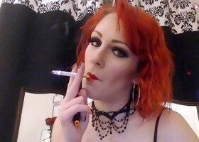 Ruby Onyx Smoking-Bitch-Threatens-You