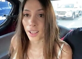 POV sex in the car