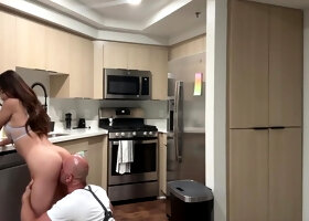 Nicole Doshi And Christian Clay - Plumber Lays Pipe In Anal House Call