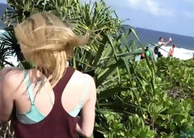 Amateur blonde teen casi james outdoor hardcore pounding
