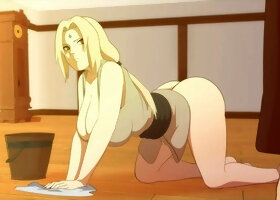 Living with Tsunade V0.42 Full Game With Scenes