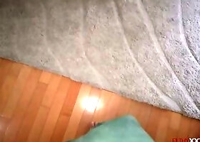 Big tit stepmom taking care of stepsons boner with her pussy