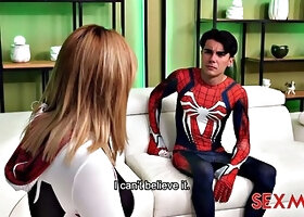 Step-Fantasy: Spider-Gwen Pounds Latina Gaby Veracruz