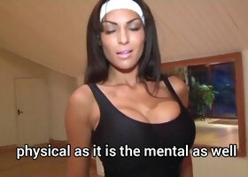 Fernanda Ferrari Explores Sensual Yoga Workout Desire