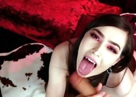 Emily Grey - Vampire Bat BJ