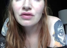 Great Big Boobs On Masturbating Redhead
