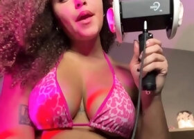 brunette babe with big boobs is so hot