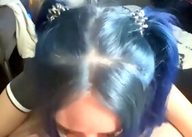 Kassidie Kosa Maid Sloppy BJ And Takes CIM Onlyfans Video