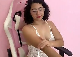 20-year-old with a big ass in lingerie having sex
