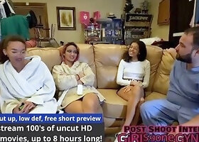 Mixed Cutie Genesis Undergoes New Job Medical Examination By Freaky Girl Dr Aria Nicole And Nurse