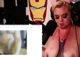 MILF Blonde fucked by Big Cock on her Big Tit