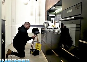 Plumbers Interracial Fuck