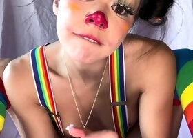 Stacked brunette goes solo toys and masturbation