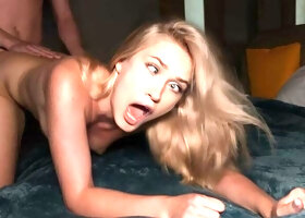 Her Soul Left Her Body - Blonde Student 18+ Pounded Like A Piece Of Meat With Una Fairy And Arty Cheys
