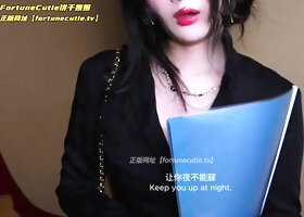 Hot Asian Tutor's Home Visit Turn Into Wild Fuck and Got CUM all over the place.