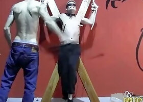 BadBoyBondage Chad Mason Works Over Bound Sightless Boy Jaden Swift